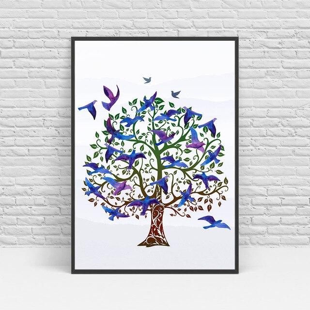 Arbre de vie 20 cm avec oiseaux