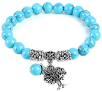 Thumbnail for Bracelet Arbre de Vie Turquoise