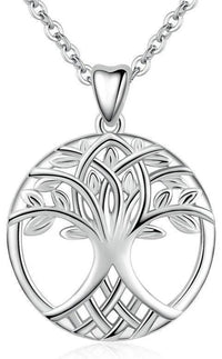 Thumbnail for Pendentif Arbre de Vie Argent Celtique