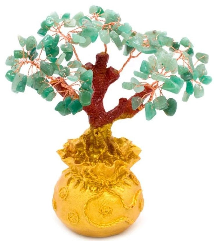 Arbre de Vie Feng Shui Aventurine Verte