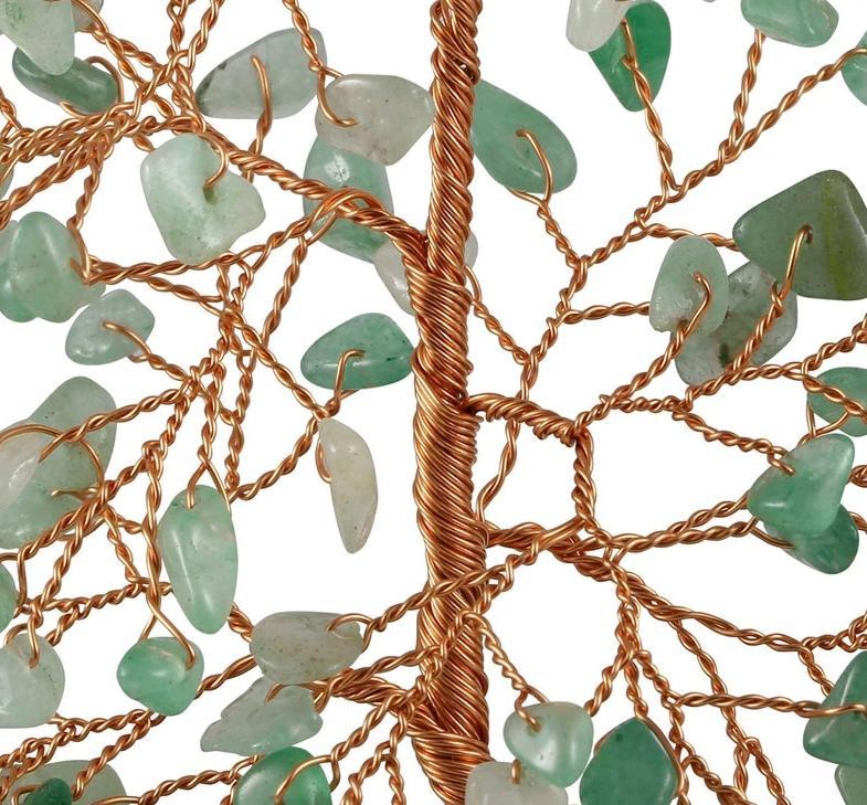 Décoration Arbre de Vie <br> Aventurine Verte