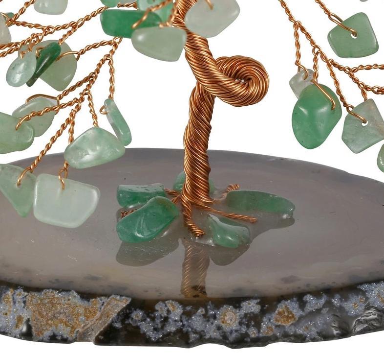 Décoration Arbre de Vie <br> Aventurine Verte