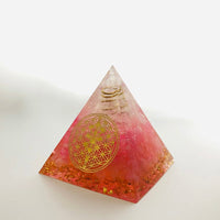 Thumbnail for orgonite fleur de vie dorée