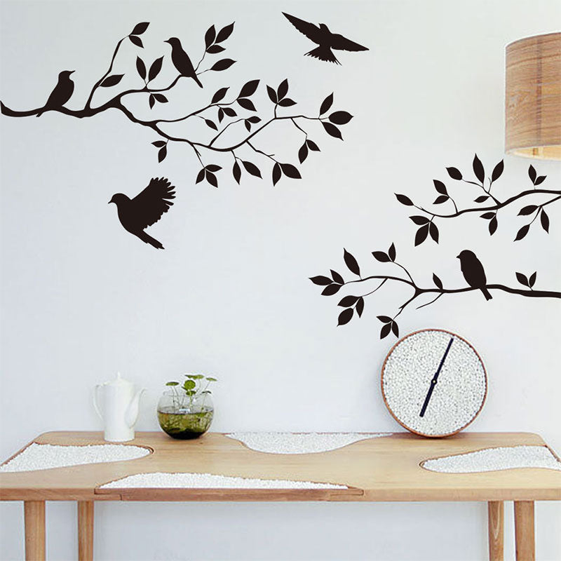 Stickers Arbre de Vie avec Oiseaux dans une chambre