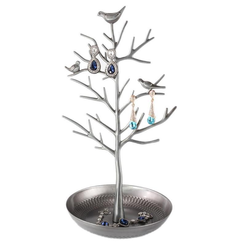 porte bijoux arbre de vie argent